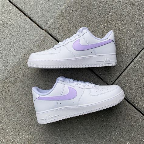 nike air force 1 pastel paars
